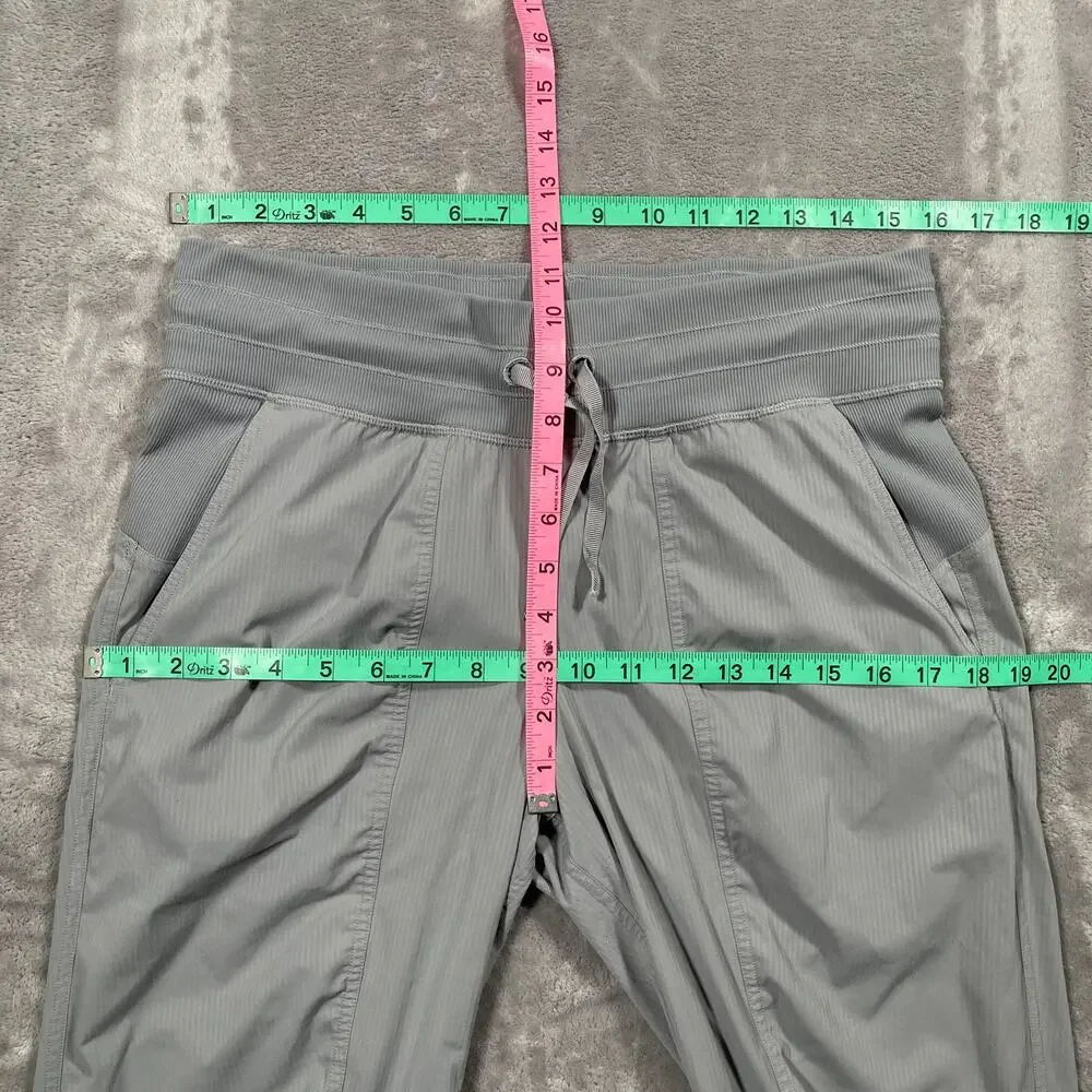 Lululemon Dance Studio Joggers 8 Grey Activewear Athleisure Loungewear Casual